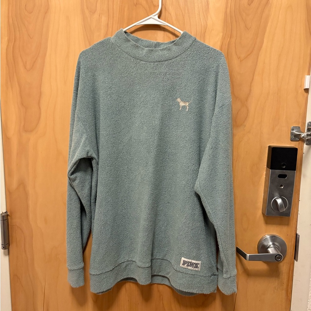 PINK Victoria's Secret Teal Women’s Sweater